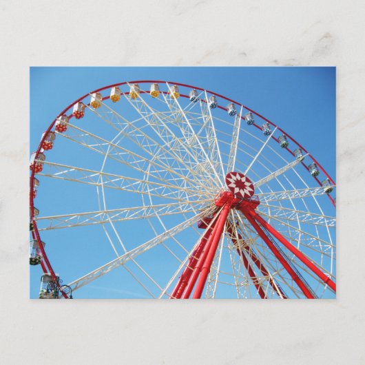 Ferris Wheel Briefkaart (Voorkant)