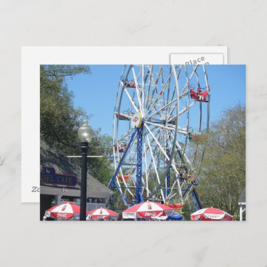 Ferris Wheel Briefkaart #2 (Voorkant / Achterkant)