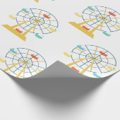 Ferris Wheel Cadeaupapier (Hoek)