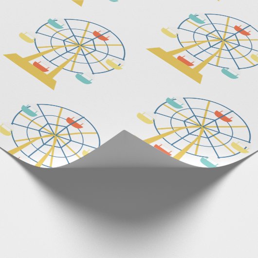 Ferris Wheel Cadeaupapier (Hoek)