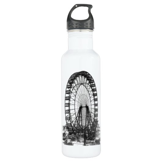  Ferris Wheel Chicago Fair Drink Bottle Waterfles (Voorkant)