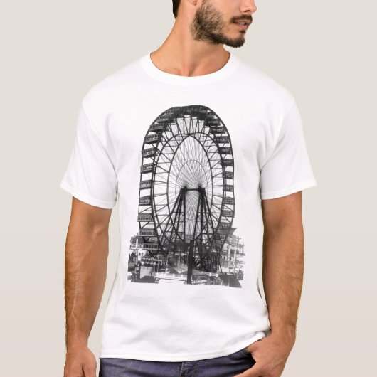 Ferris Wheel Chicago World Fair T-shirt (Voorkant)