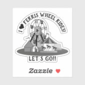 Ferris Wheel Day Sticker (Vel)