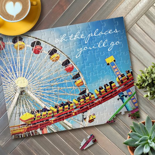 Ferris Wheel: de plaatsen waar je naar Carnaval ga Legpuzzel