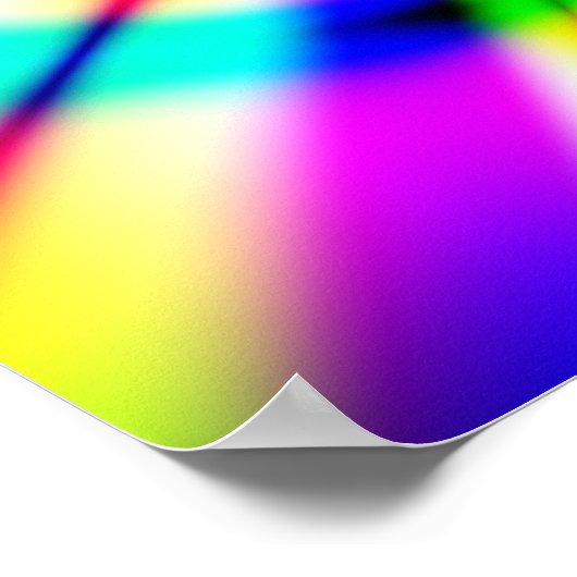 Ferris Wheel Fractal Art Poster (Hoek)