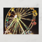 Ferris Wheel in de Midway Briefkaart (Voorkant)