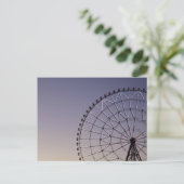 Ferris Wheel in Dusk Briefkaart (Staand voorkant)