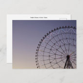 Ferris Wheel in Dusk Briefkaart (Voorkant / Achterkant)