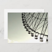 Ferris Wheel in Dusk Briefkaart (Voorkant / Achterkant)