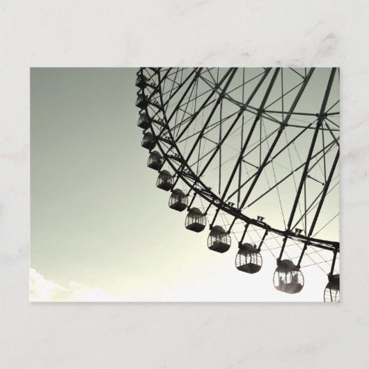 Ferris Wheel in Dusk Briefkaart (Voorkant)