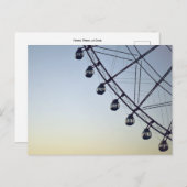 Ferris Wheel in Dusk Briefkaart (Voorkant / Achterkant)