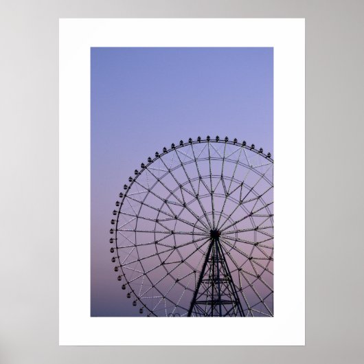 Ferris Wheel in Dusk: Tokio Poster (Voorkant)