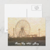 Ferris Wheel in Ocean City, NJ Briefkaart (Voorkant / Achterkant)