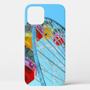 Ferris Wheel in Santa Monica Pier, Californië Case-Mate iPhone Case