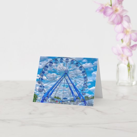 Ferris Wheel Kaart (Orchidee)