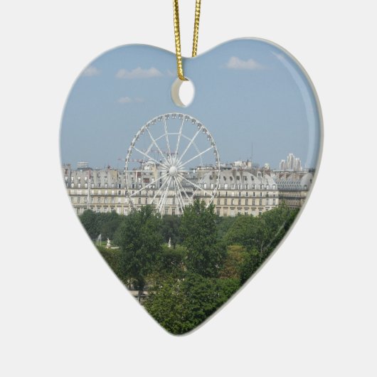 Ferris Wheel Keramisch Ornament (Links)