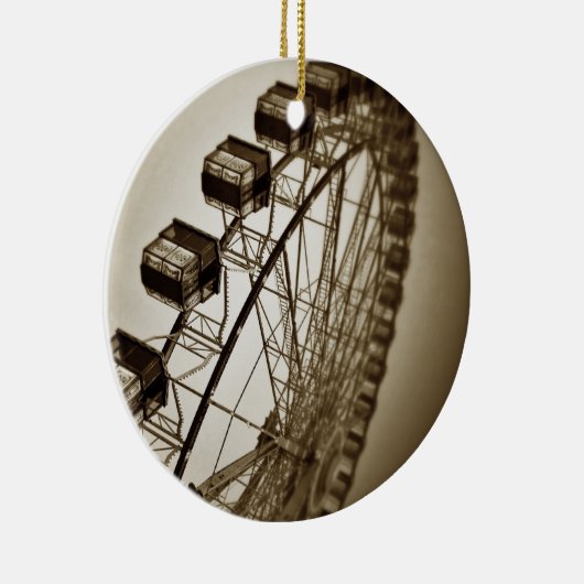  Ferris Wheel Keramisch Ornament (Rechts)