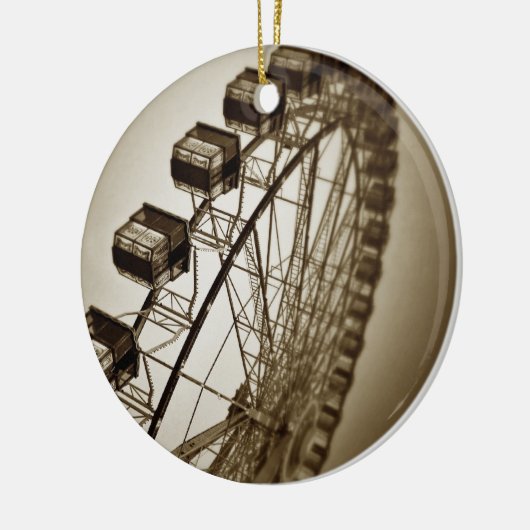 Ferris Wheel Keramisch Ornament (Links)