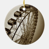  Ferris Wheel Keramisch Ornament (Achterkant)