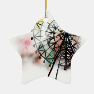 Ferris Wheel Keramisch Ornament