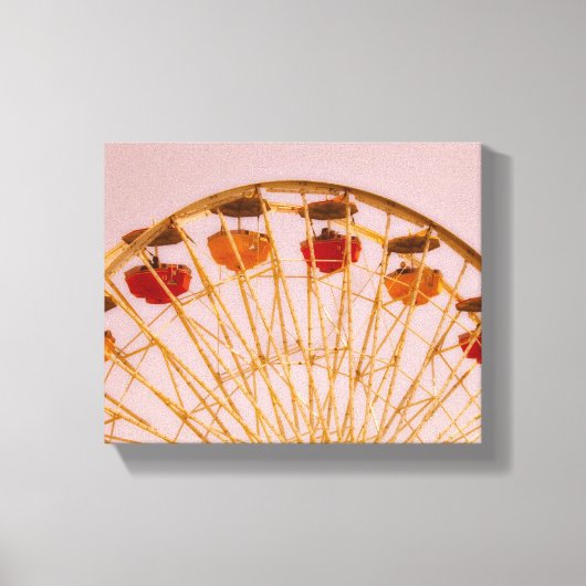 Ferris Wheel-kunstcanvas Canvas Afdruk (Voorkant)
