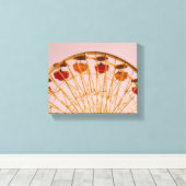 Ferris Wheel-kunstcanvas Canvas Afdruk (Insitu (Houten vloer))