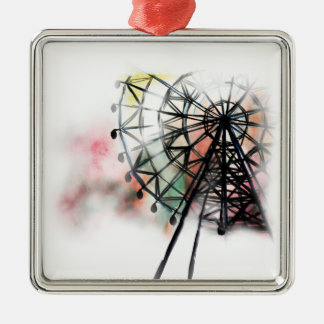 Ferris Wheel Metalen Ornament