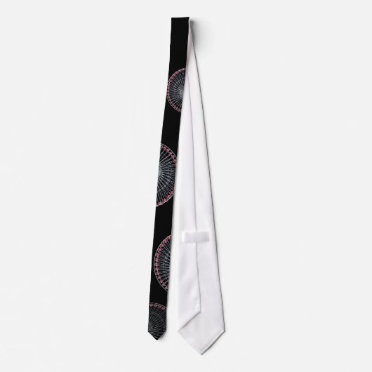 Ferris Wheel Necktie Stropdas (Achterkant)