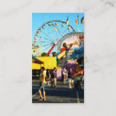 Ferris Wheel op afstand Visitekaartje (Achterkant)