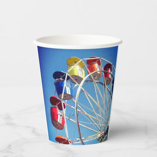 Ferris Wheel Papieren Bekers (Voorkant)