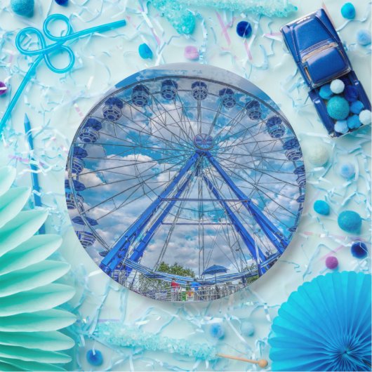 Ferris Wheel Papieren Bordje (Feest)