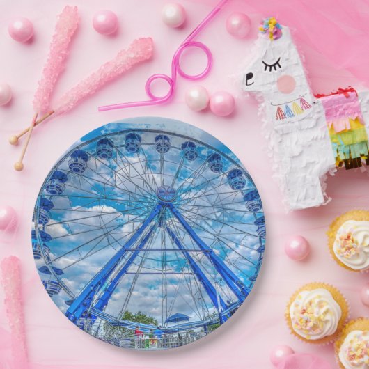 Ferris Wheel Papieren Bordje (Feest)