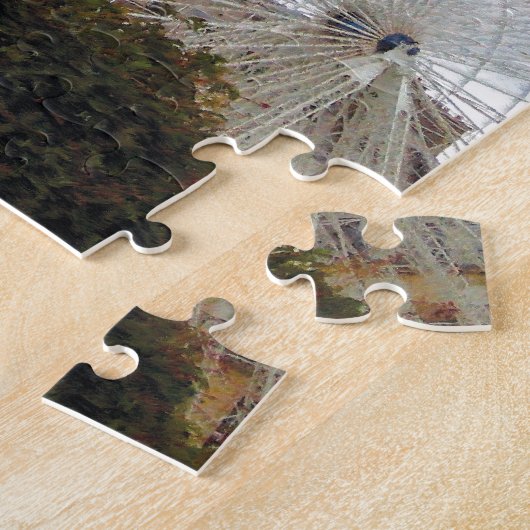 Ferris Wheel - Parijs, Frankrijk Legpuzzel (Zijkant)