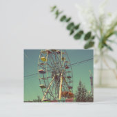 Ferris Wheel Post Card Briefkaart (Staand voorkant)