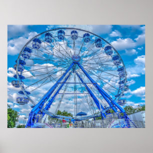 Ferris Wheel Poster