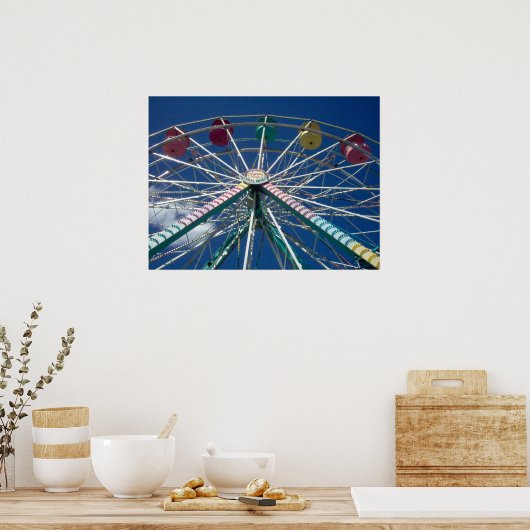 Ferris Wheel Poster (Keuken)