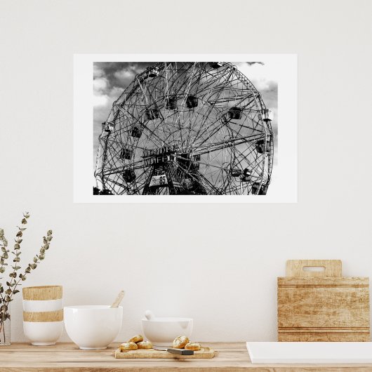 Ferris Wheel Poster (Keuken)
