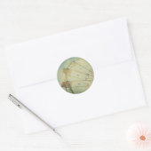 Ferris Wheel  Print Ronde Sticker (Envelop)