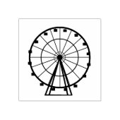 Ferris Wheel Rubberstempel (Afrduk)