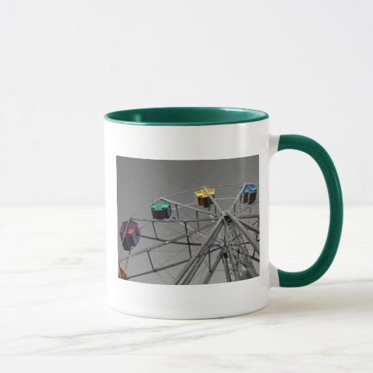 Ferris Wheel (selectieve kleur) mok (Rechts)