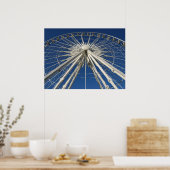 Ferris Wheel Symmetrie Poster (Keuken)