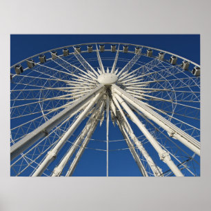 Ferris Wheel Symmetrie Poster