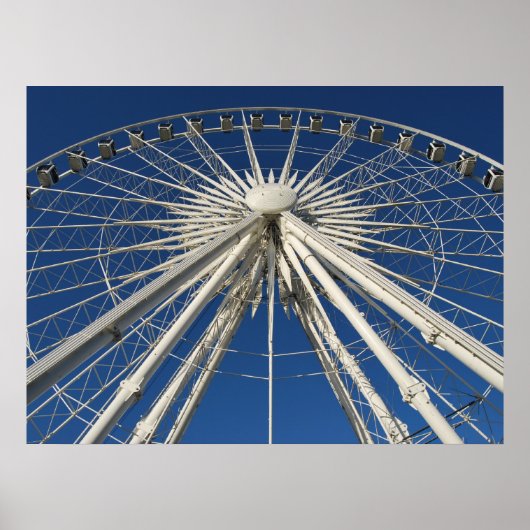 Ferris Wheel Symmetrie Poster (Voorkant)