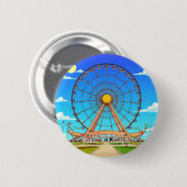 Ferris Wheel-toets Ronde Button 5,7 Cm (Voorkant /achterkant)