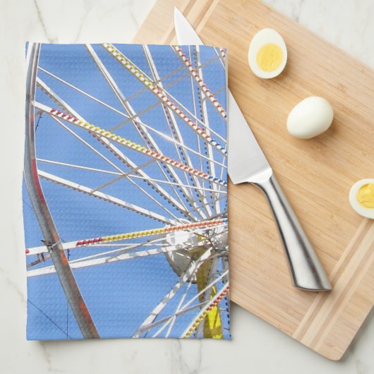 Ferris Wheel Towel Theedoek (Quarter Fold)
