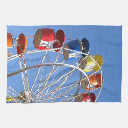Ferris Wheel Towel Theedoek (Horizontaal)