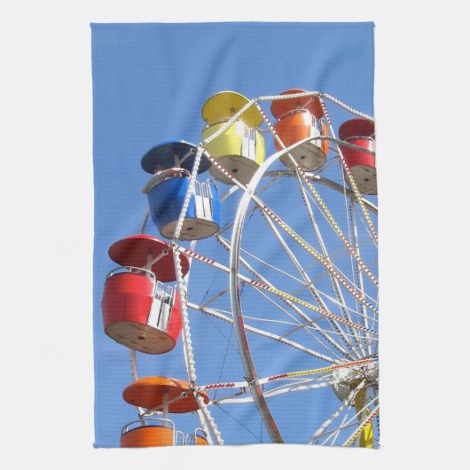 Ferris Wheel Towel Theedoek (Verticaal)