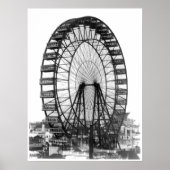 Ferris Wheel van Chicago World's Fair Poster (Voorkant)