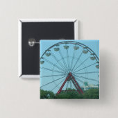 Ferris Wheel Vierkante Button 5,1 Cm (Voorkant /achterkant)