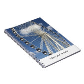 Ferris Wheel volgt je dromen Notitieboek (Rechterzijde)